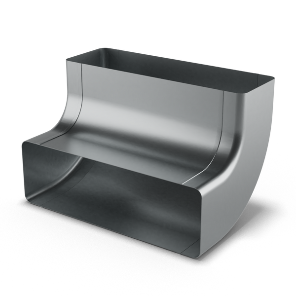 Quattroflex 220x55mm böj 90° Vertikal