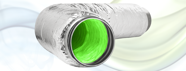 Soft Sono dB Ljuddämpare flexibel 50mm 1,2m antibakteriell