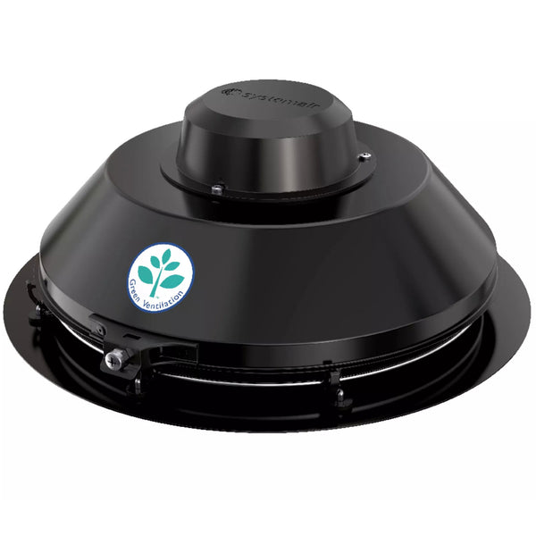 Takfläkt TFSR 160 EC Svart