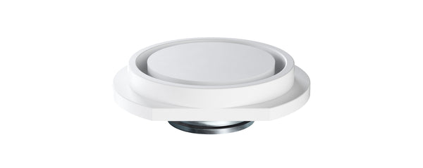 Ventmann Circle frånluftsdon - Dolt gipsmontage