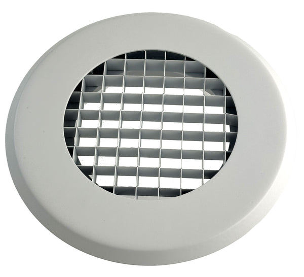 Överluftsdon 160 galleri med gummipackning 