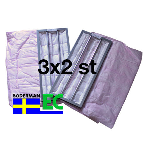 Filterpaket 3-pack Heru 130 S EC Eko