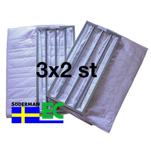 Filterpaket 3-pack Heru 180 S/250 S Eko