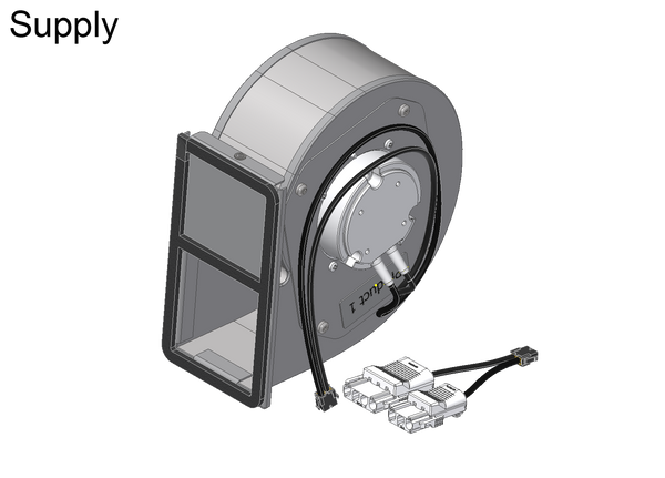 Östberg fläktmotorkit 6010903 70 K EC ALW tilluft