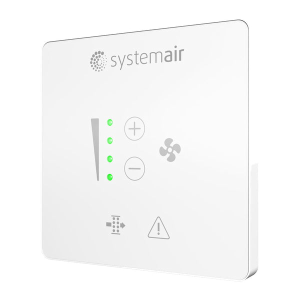 Systemair Save Light Touch-display vit