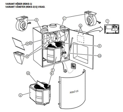 Fläkt Woods Rotor RDKS-99-02