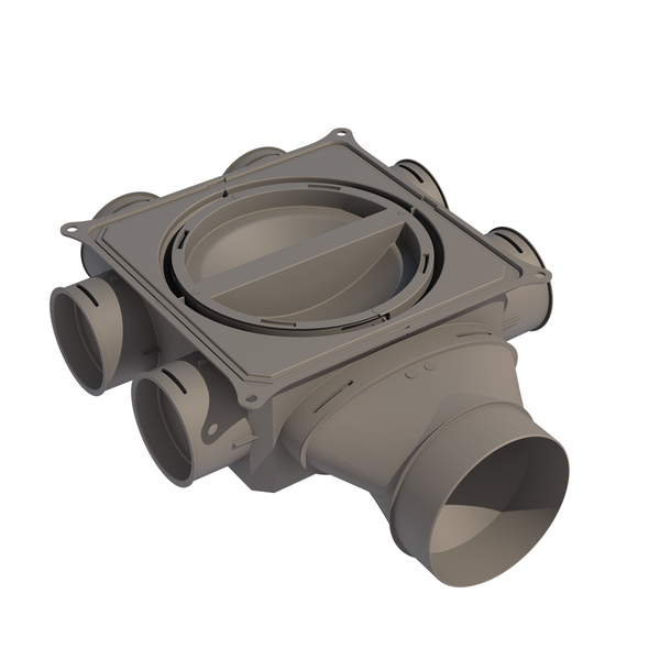 DBOX 206 inlopp 125mm