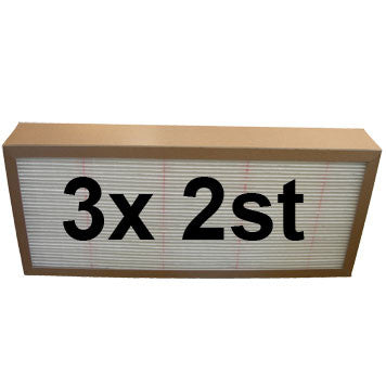 Filterpaket 3-pack Flexit S4/S6/S7R Eko