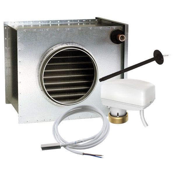 Kanalvärmarpaket Systemair vatten 5,0kW