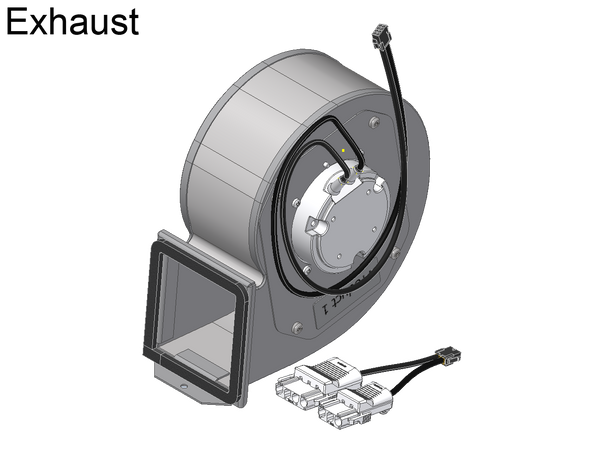 Östberg fläktmotorkit 6010904 70 K EC ALW frånluft