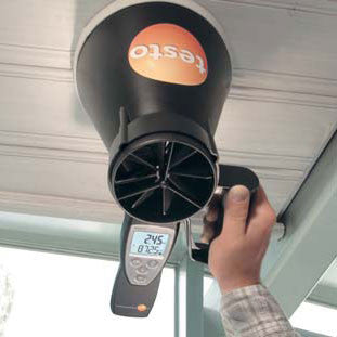 Luftflödesmätare testo 417 uthyrning