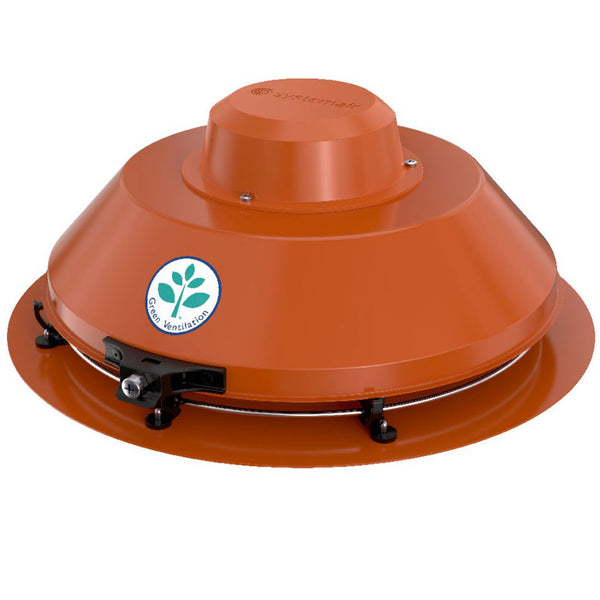 Takfläkt TFSR 125 XL Röd