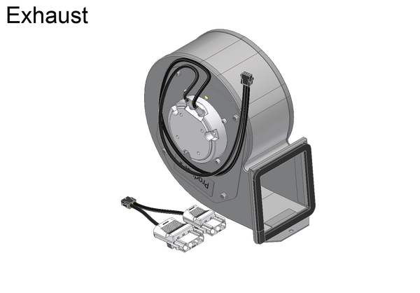 Östberg fläktmotorkit 6010901 70 K EC ARW frånluft