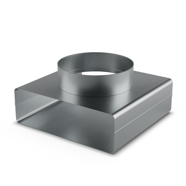 Quattroflex 250x80mm T-rör 90°