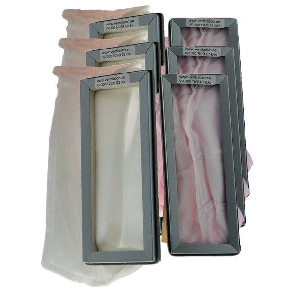 Filterpaket 3-pack Systemair VR 300 ECV/B Eko