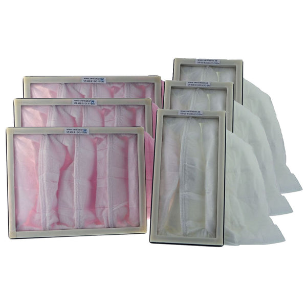 Filterpaket 3-pack Systemair VR 400 E/DC Eko