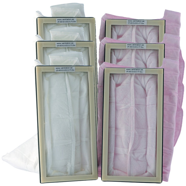 Filterpaket 3-pack Systemair VR 400 EV/DCV Eko