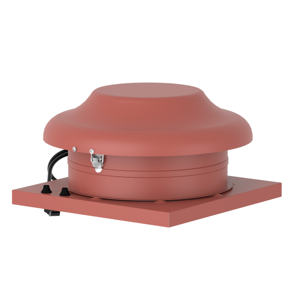 Takfläkt TKS 400C EC Röd