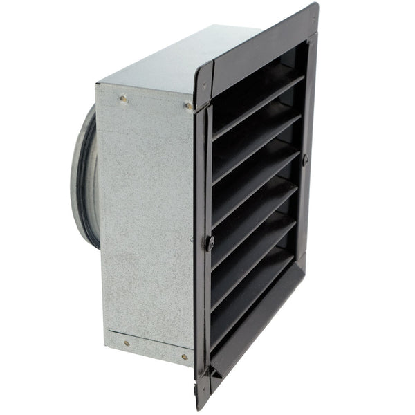 Ytterväggsgaller YG/GL 250x250-160 Svart