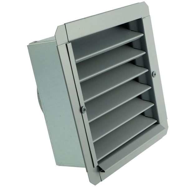 Ytterväggsgaller YG/GL 200x200-125 Zinkgrå